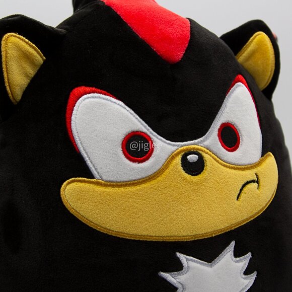7" SEGA Shadow of Sonic the Hedgehog Squishmallows Edition Plush Toys BNWT - Picture 6 of 6